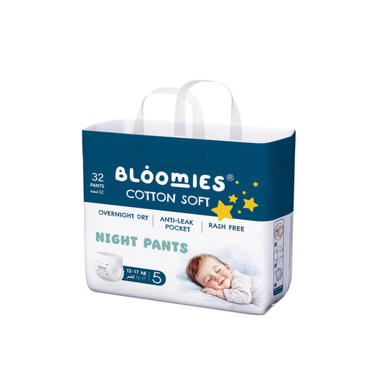 Night Pants Size 5 - 32 pcs Cotton Soft