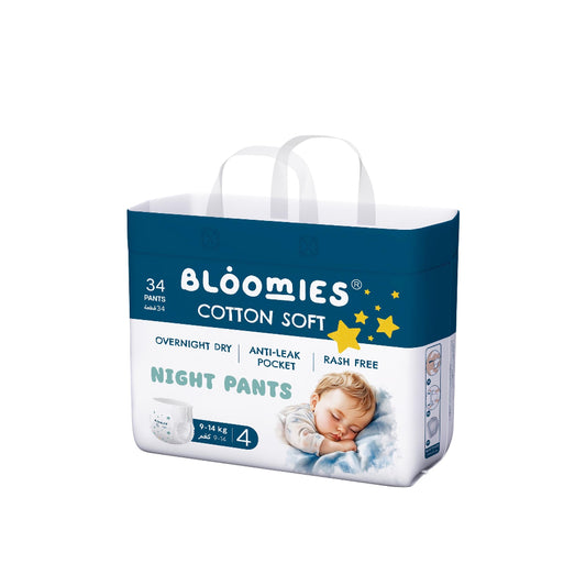 Night Pants Size 4 - 34 pcs Cotton Soft