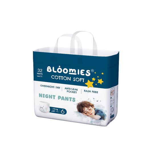 Night Pants Size 6 - 32 pcs Cotton Soft