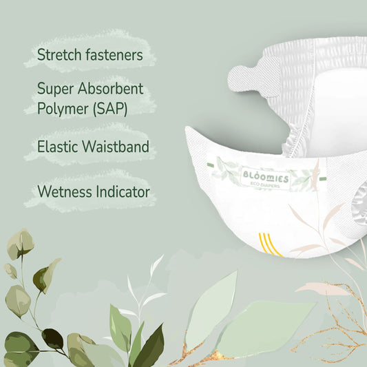 Bamboo Baby Diapers for Newborns (28PCS)