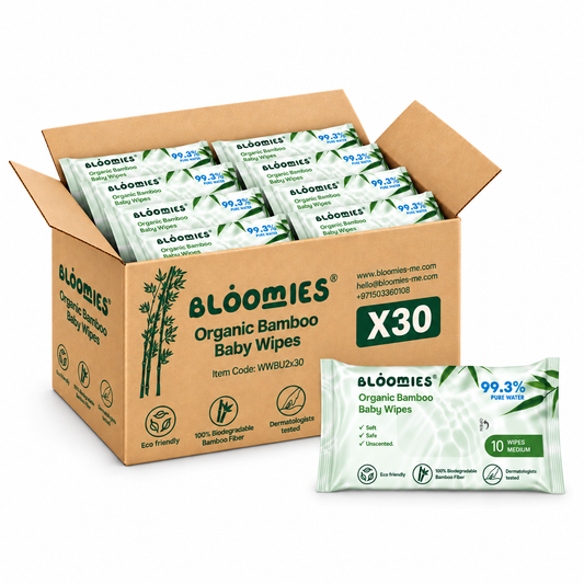 Bamboo Baby Wipes 10 X 30 (300 Wipes)