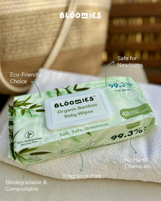 Bamboo Baby Wipes 48pcs